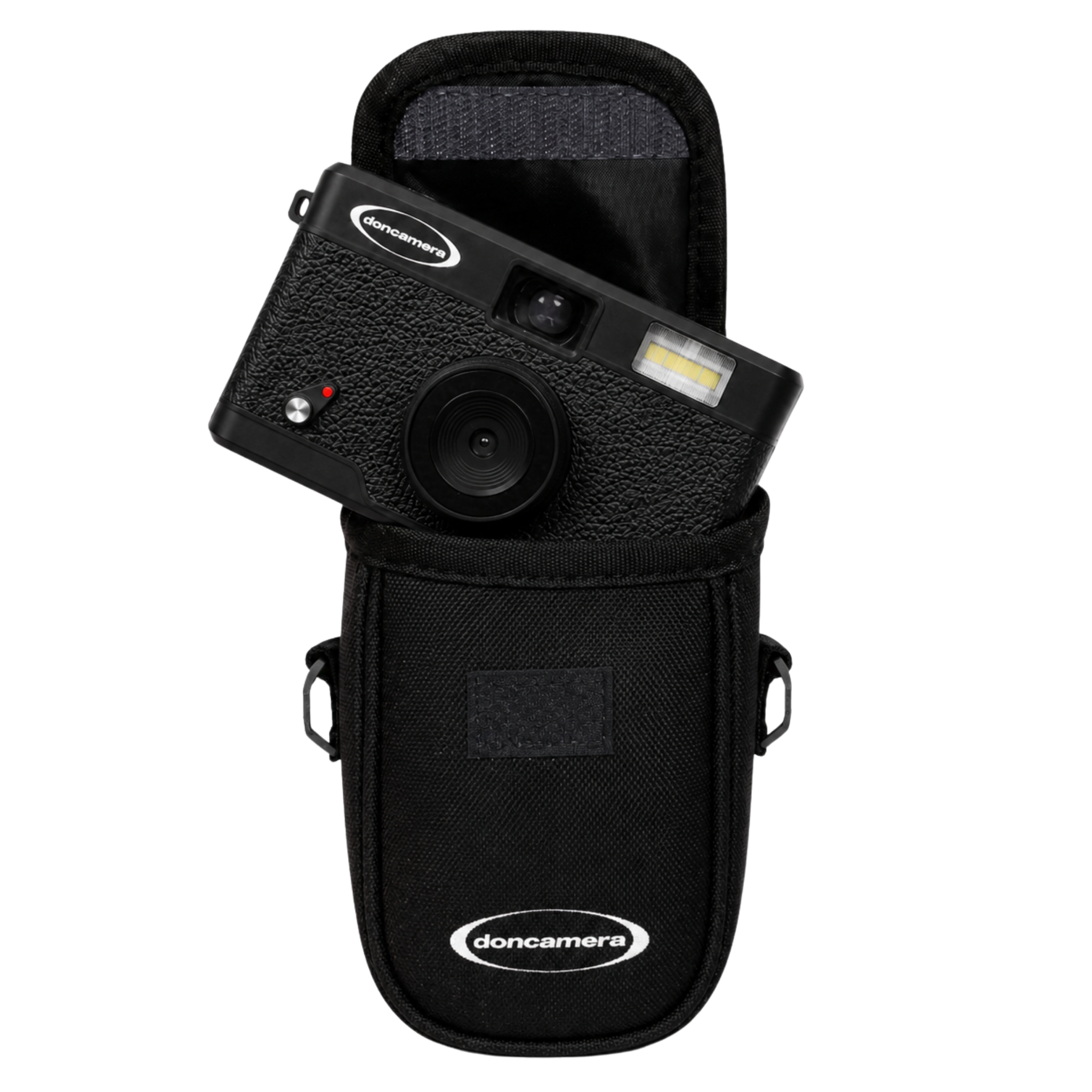 Funda con logo bordado